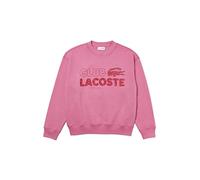 Lacoste Men's Loose Fit Sweatshirt, Rose Reseda, XXL