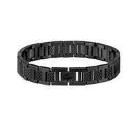 Lacoste Metropole Bracelet 316L Stainless Steel 2040119 - Man - 316L Stainless Steel Black 19 cm