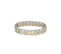 Lacoste Men's Metropole Crystal & Two Tone Gold IP Stainless Steel Bracelet