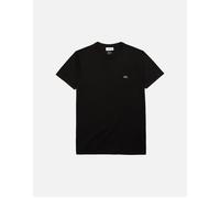 Lacoste Men's Monochrome Cotton Pima Jersey Crew-Neck T-Shirt, Black