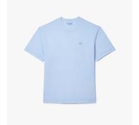 Lacoste Mens Natural Dyed Cotton T-Shirt in Blue - Size X-Small
