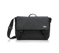 Lacoste Men's Neocroc Messenger Bag, Black, One Size