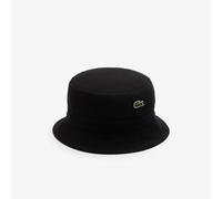 Lacoste Organic Cotton Bucket Hat - L, BLACK