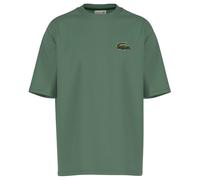 (XXS, Green) Lacoste Mens Organic Loose T-Shirt