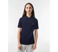Lacoste Mens Original L.12.12 Slim Fit Petit Piqué Cotton Polo Shirt - Navy Blue