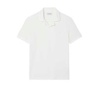 Lacoste Mens Paris Open Collar Classic Polo Shirt - White - 3XL - White - 94% Cotton/6% Elastane