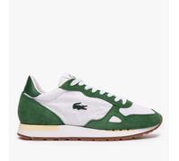 Lacoste Mens Partner 70s Trainers in White Suede - Size UK 9