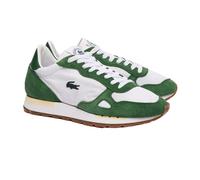 Lacoste Mens Partner Leather 70s Trainers - White - 9.5 UK - White - 100% Mixed