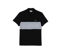 Lacoste Men's PH1470 Paris Regular fit Polo Shirt, Black/Silver China, M
