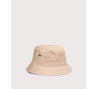 Lacoste Mens Piqué Bucket Hat - Colour: 02S Viennese - Size: Medium
