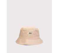 Lacoste Mens Piqué Bucket Hat - Colour: 02S Viennese - Size: Medium Medium