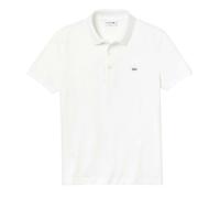 Lacoste Mens Pique Stretch Slim Polo Shirt - White - 3XL - White - 100% Cotton