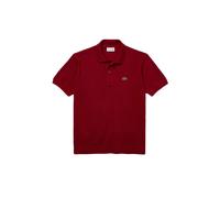Lacoste Mens polo shirt - Dark Red Cotton - Size Large