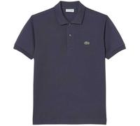 Lacoste Mens Polo Shirt L1212 Classic Fit Logo Branded Cotton Polo in Dark Grey