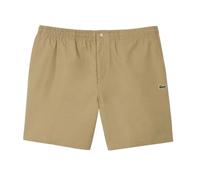 Lacoste Mens Poplin Relaxed Fit Shorts (S) (Beige)
