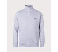 Lacoste Stand-up Collar Half Zip Sweatshirt Grey M Man