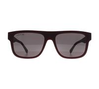 Lacoste Men's Rectangle Dark Red Grey L6001S Lacoste Red One Size