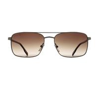Lacoste Men's Rectangle Gold Brown Gradient L264S Lacoste Gold One Size
