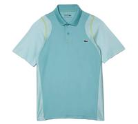 (S, Light Blue) Lacoste Mens Recycled Polyester Tennis Polo Shirt