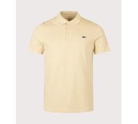 Lacoste Mens Regular Fit Cotton Blend Polo Shirt - Colour: X8F Beige - Size: 4/M