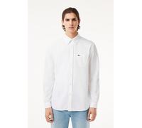 Lacoste Men's Regular Fit Cotton Oxford Shirt - White - 16 -41