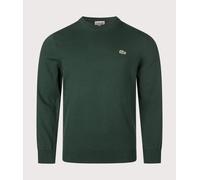Lacoste Mens Regular Fit Croc Logo Knitted Jumper - Colour: YZP Sinople - Size: 5/L
