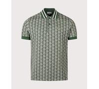 Lacoste Short Sleeve Polo Shirt Dark Green - M