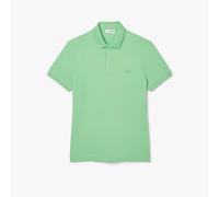 Lacoste Mens Regular Fit Paris Stretch Piqué Polo Shirt in Green Cotton - Size X-Large