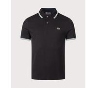 Lacoste Regular Fit Trim Accent Polo T-shirt Black
