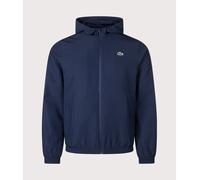 Lacoste Mens Regular Fit Water-Repellent Sport Track Jacket - Colour: 166 Navy Blue - Size: 6/XL