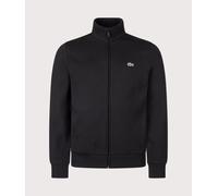 Lacoste Mens Regular Fit Zip Through Sweatshirt - Colour: 031 Black - Size: 6/XL