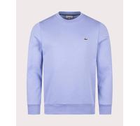 Lacoste Mens Relaxed Fit Brushed Cotton Sweatshirt - Colour: 5QD Delphinium - Size: 6/XL 6/XL