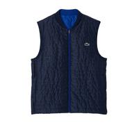 (S-M, Navy) Lacoste Mens Reversible Sport Gilet