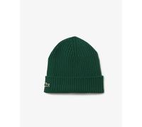 Lacoste Mens Ribbed Beanie - Green 132