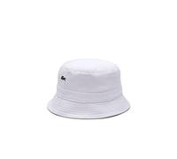 Lacoste Men's RK2056 Bucket Hat, Blanc, S