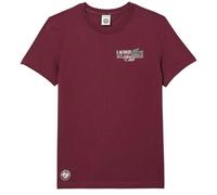 (S, Red) Lacoste Mens Roland Garro Edition Cotton Tennis T-Shirt