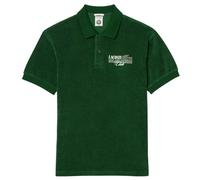 (XXS, Green) Lacoste Mens Roland Garros Edition Terrycloth Relaxed Fit Polo Shirt