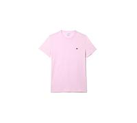 Lacoste Cotton Pima Crew Neck T-Shirt Pink - M