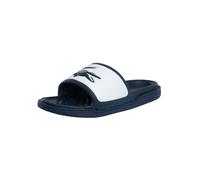 Lacoste Men's Serve Dual 1252 CMA Sliders, Blue