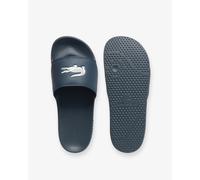 Lacoste Men's Serve 125 1 CMA Sliders, Black