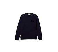 Lacoste Men's SH7477 Underwear Sweatshirt, Navy Blue/Navy Blue, S