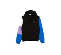 Lacoste Men's Sh9620 Hooded Sweatshirt, Black/Marina-Neva-White, XL