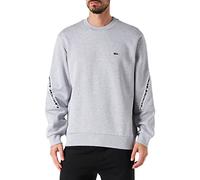 Lacoste Men's Sh9884 Sweatshirts, Silver China, M