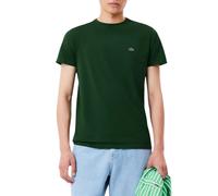 Lacoste Mens Short Sleeve Crew Neck Pima Cotton Jersey T-Shirt Green Large