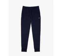 Lacoste Mens slim fit fleece joggers - Navy Cotton - Size X-Large