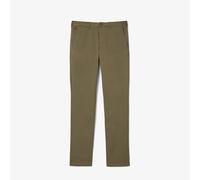 Lacoste Mens Slim Fit Stretch Cotton Chinos in Green - Size 36W/34L
