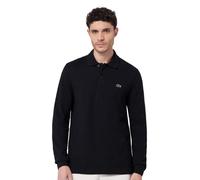 Lacoste MenS Solid Classic Polo Shirt (L1312_Black Medium)