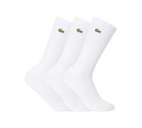 Lacoste Men's Sport 3 Pack Socks, White