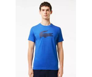 Lacoste Men's SPORT 3D Print Crocodile Cotton Jersey T-Shirt in Blue TH2042