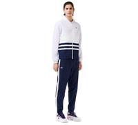 Lacoste Mens Sport Tracksuit White/Navy Blue XS